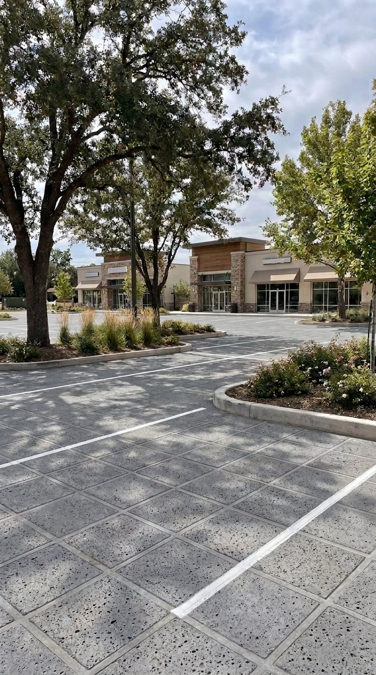 PUKA LAVA GREY - NATURAL STRAIGHT EDGE, Basalt BRUSHED - 18" x 18" x 1 1/2" Paver (2.25 SF/PC)