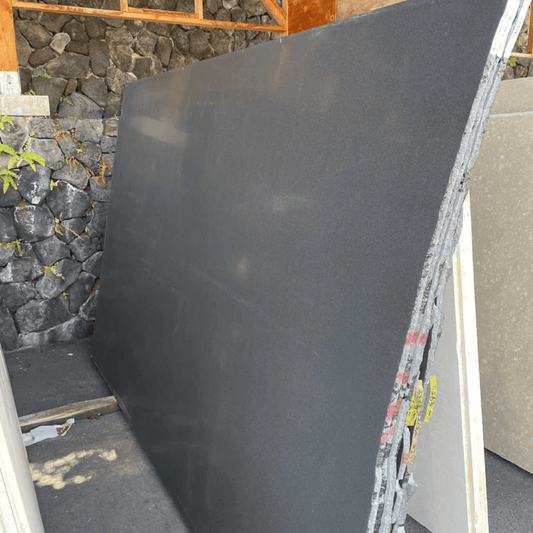 Absolute Black Granite honed 2cm thick slab - Rocks in Stock