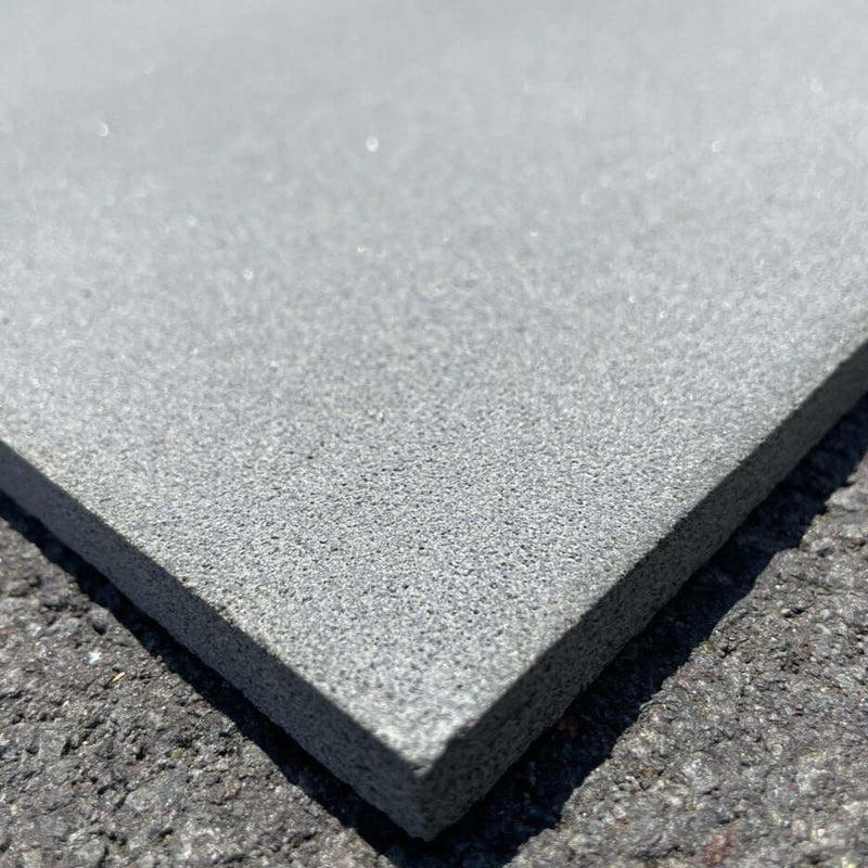 Basalt-Tile-SOLID LAVA GREY Basalt brushed 18" x 18"- Stone Supplier - Rocks in Stock