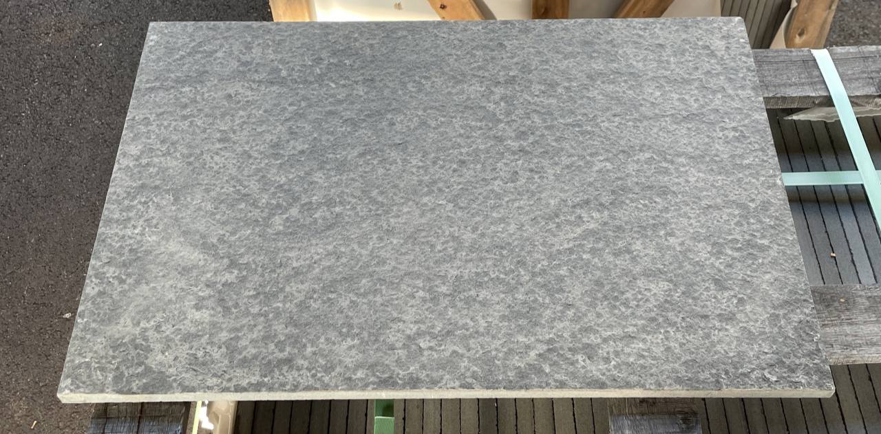 Basalt-Tile-SOLID LAVA GREY Basalt flamed/brushed 24" x 12"- Stone Supplier - Rocks in Stock