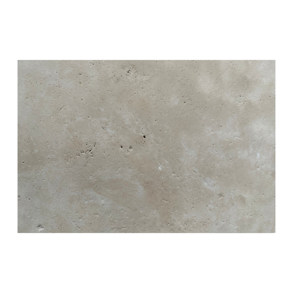 Travertine-Tile-Flooring-CLASSIC MEDIUM Travertine brushed/unfilled tile 20"x16"- Stone Supplier - Rocks in Stock