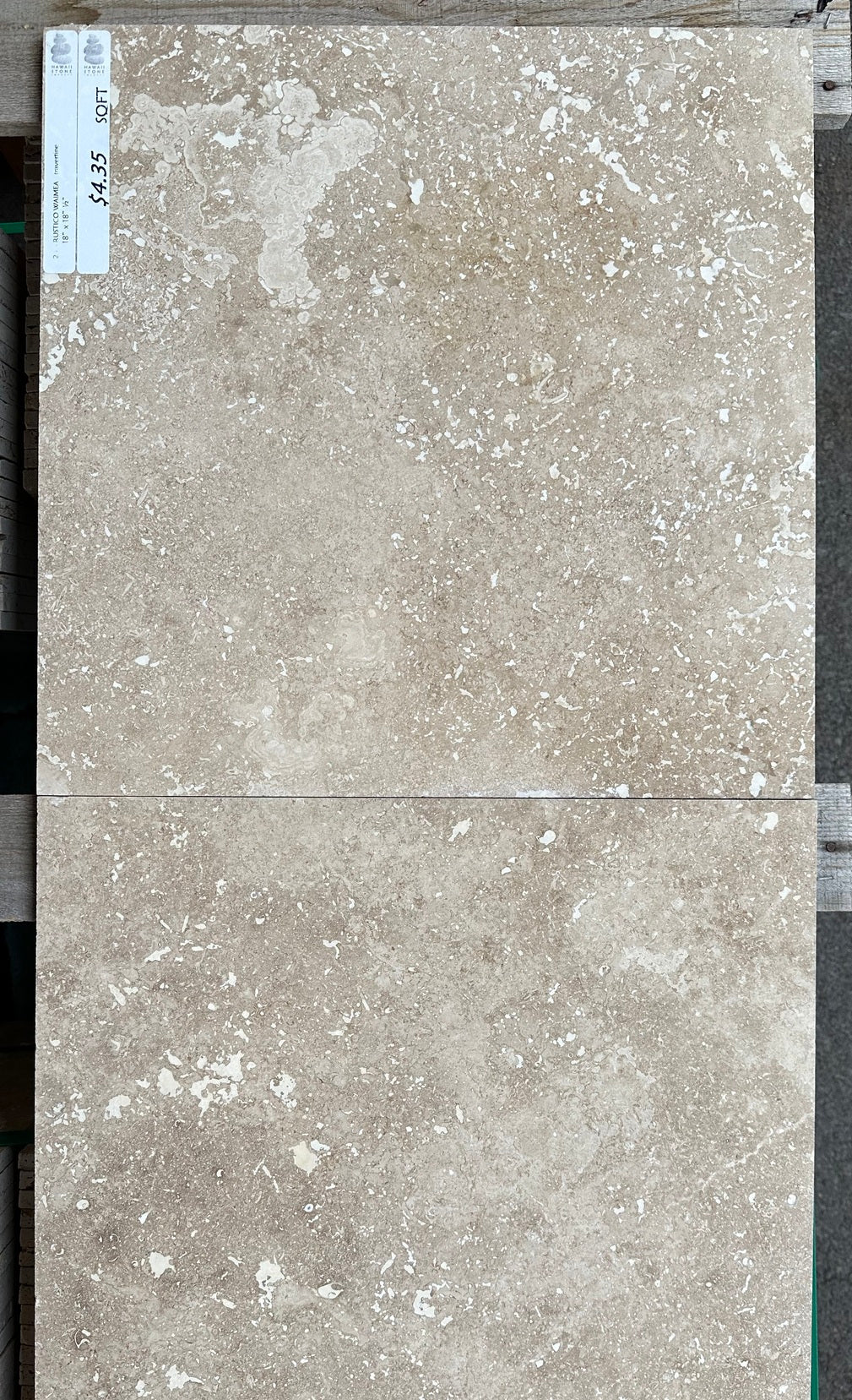 Travertine-Tile-Flooring-RUSTICO WAIMEA Travertine honed/filled tile- Stone Supplier - Rocks in Stock