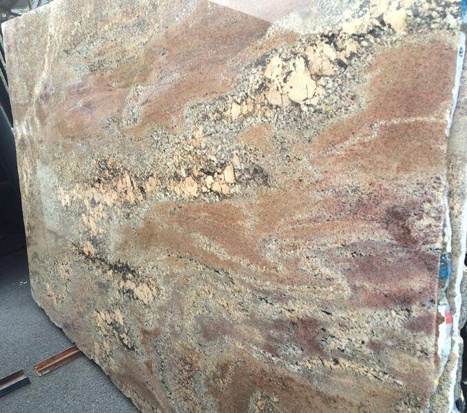 Granite-Slab-Countertops-CREMA BORDEAUX Granite polished 2cm thick- Stone Supplier - Rocks in Stock