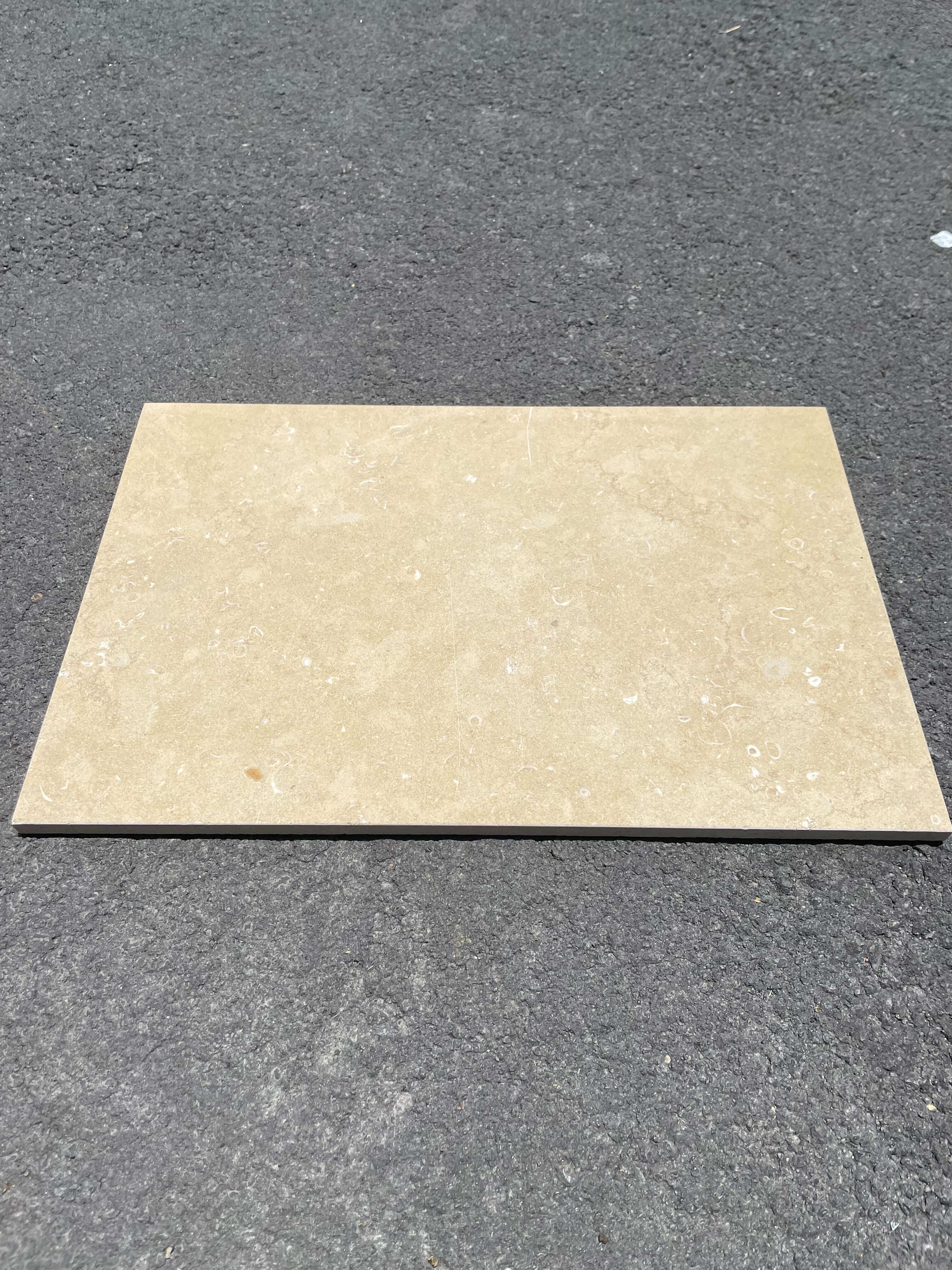GOLD Limestone honed - 18" x 12" Tile