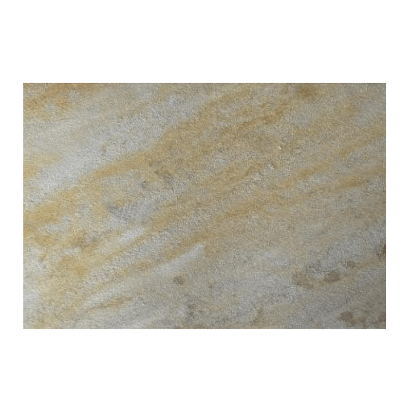 Quartzite-Tile-Flooring-DAFFODIL YELLOW Quartzite gauged, natural 18.5" x 18.5" Tile- Stone Supplier - Rocks in Stock